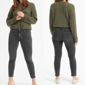 EVERLANE gray stretch cotton skinny jeans